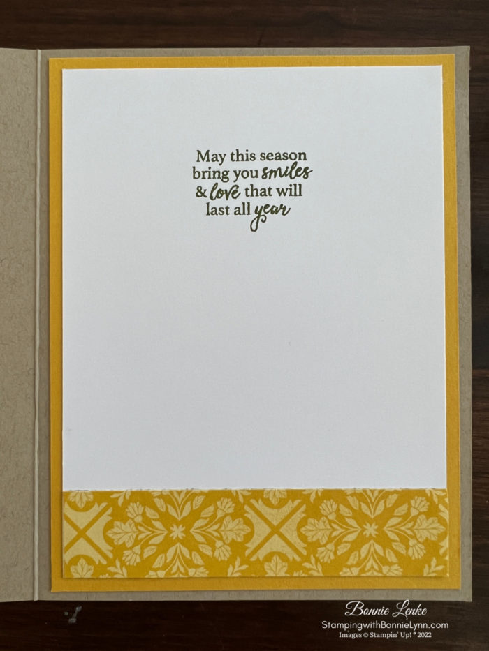 Inside Card
