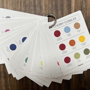 2023 Stampin' Up! Color Coach Chart