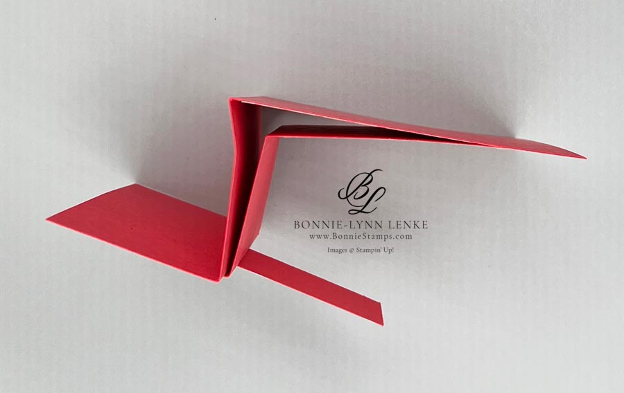 Bee My Valentine Z Fold Card