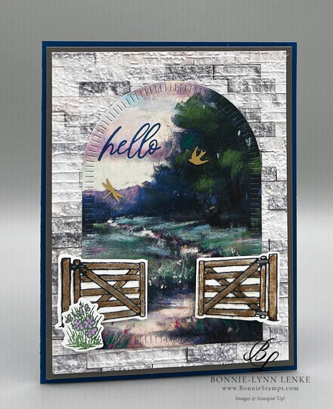 Garden Meadow Hello Stampin' Blends