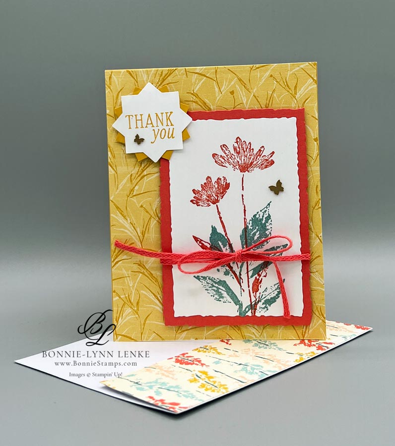 Inked & Tiled Thank you Quick & Simple
