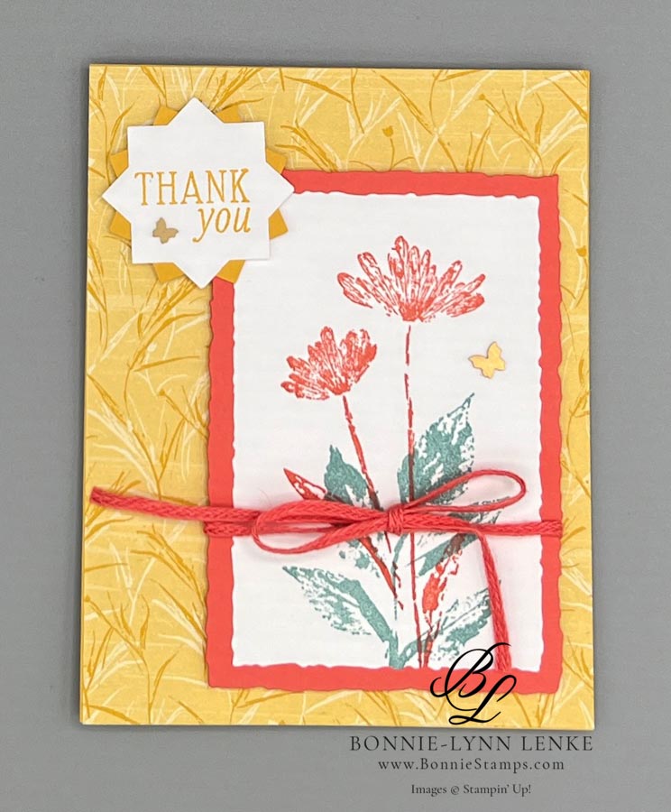 Inked & Tiled Thank you Quick & Simple